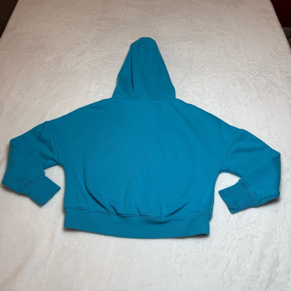 Justice Teal Fleece Hoodie - Picture 2 of 9